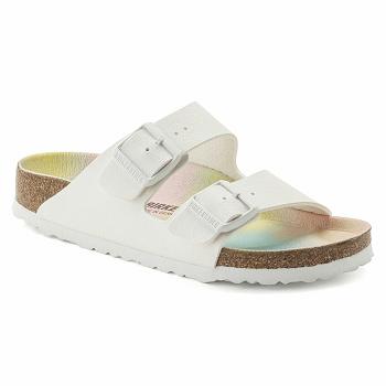 Birkenstock Vegan Birkibuc Arizona Dame Hvide | DK 99KOR